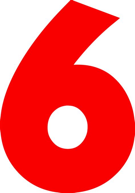 SVG > 6 nombre six - Image et icône SVG gratuite. | SVG Silh
