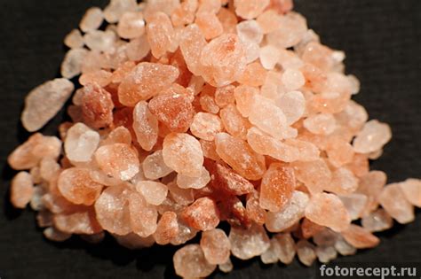 Розовая гималайская соль | fotorecept.ru