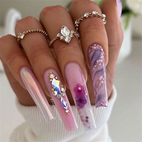 Pin de Elen Andre em Квадратные ногти