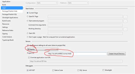 aspnet mvc    set  url  localhost  localhost