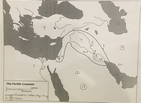 Fertile Crescent Map Diagram | Quizlet