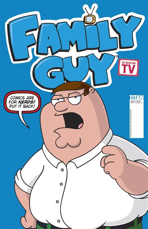 Family Guy's escapades make leap to comic books