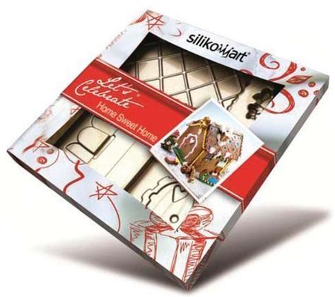 WISHLIST.RU Силиконовая форма СИЛИКОНФЛЕКС пряничный домик