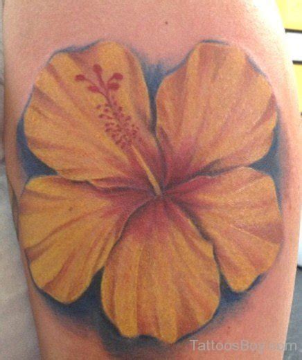 Yellow Hibiscus Tattoo | Tattoo Designs, Tattoo Pictures