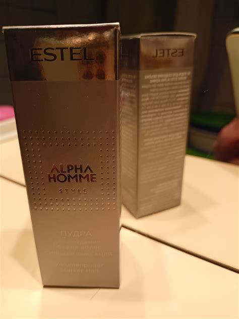 Пудра для волос ESTEL Alpha Homme Volumenpuder Starker Halt для ...