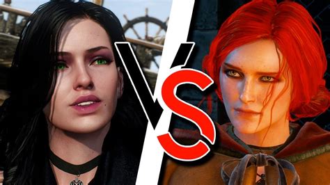 YENNEFER vs TRISS - YouTube