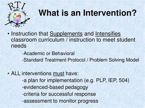 PPT - What is an Intervention? PowerPoint Presentation, free download ... 