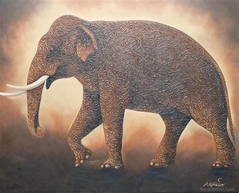 asian elephant art