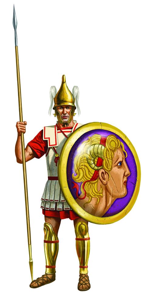 Македонский гипаспист, IV век до н.э. Greek History, Ancient History ...