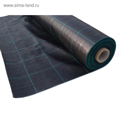Агроткань застилочная, 100 × 1,65 м, плотность 100 г/м², полипропилен ...