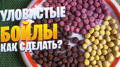 БОЙЛЫ ДЛЯ РЫБАЛКИ СВОИМИ РУКАМИ. КАРП, САЗАН - YouTube