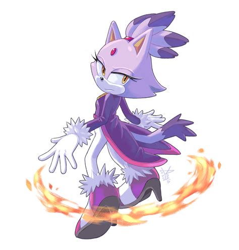 ArtStation - Blaze the cat