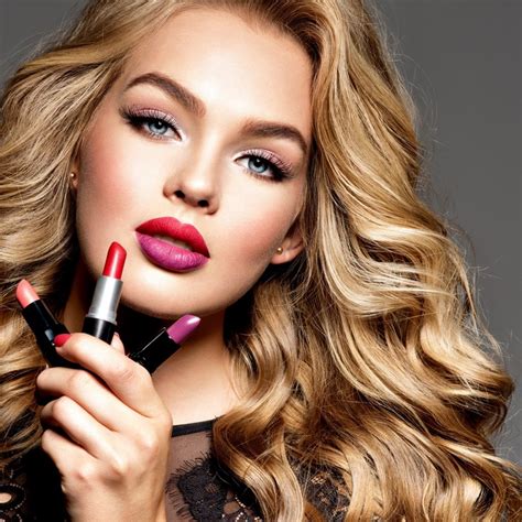 lipstick face makeup hair red lips hd wallpaper rare gallery