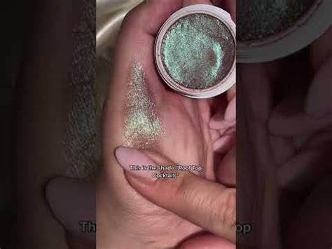 rooftop cocktails super shock shadow makeup shadow shimmer