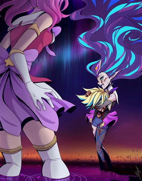 Star guardian - Lux- Zoe - Ezreal by SlyeIX on DeviantArt
