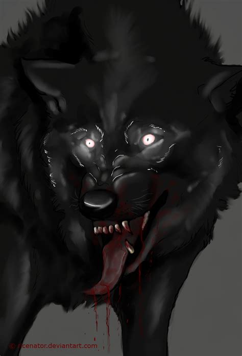 Rabid wolf by SquishyMew on DeviantArt
