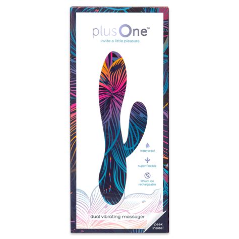 plusOne Waterproof and Rechargeable Dual Rabbit Vibrator – BrickSeek