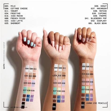 lapiz de ojos jumbo eye pencil nyx professional makeup