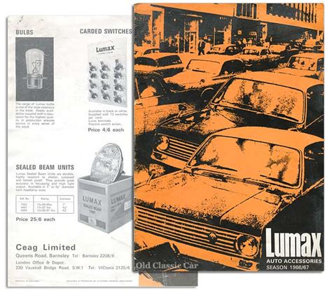 Lumax foglamps and spotlamps.
