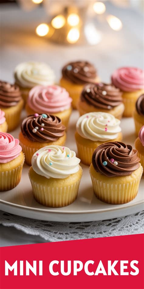 mini cupcakes delightful bites   occasion recipe