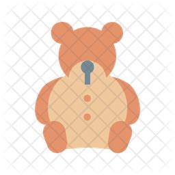 Teddy Icon - Download in Flat Style