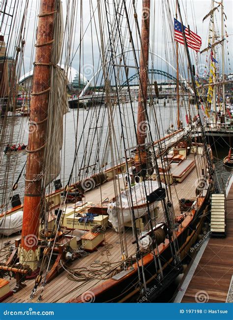 aboard editorial stock photo image  rigging deck