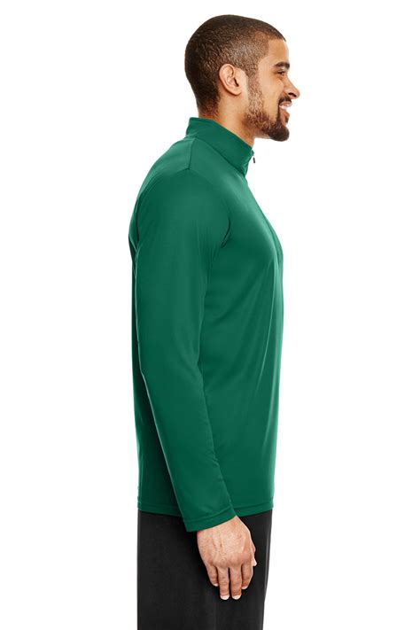 Team 365 Embroidered Men's Zone Performance Quarter-Zip - Queensboro