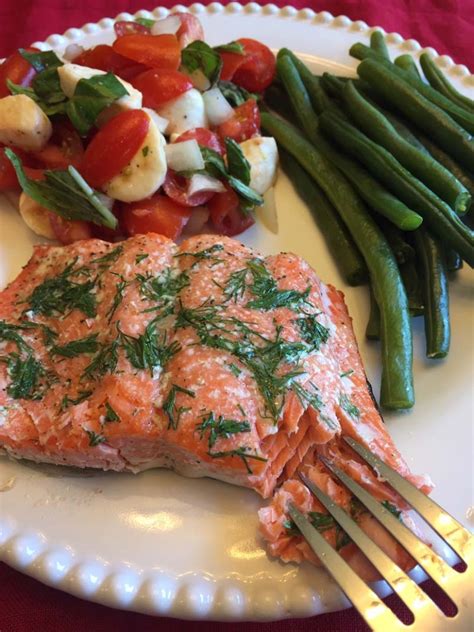 Slow Baked Salmon At Low Temperature – Melanie Cooks