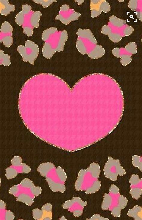 Love Pink Leopard Wallpaper