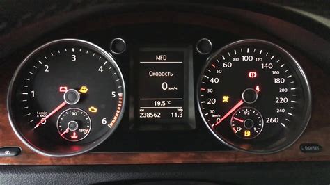 Приборная панель passat b6 - YouTube