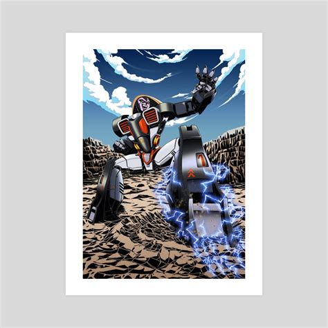 GoBots- Crasher, an art print by Sora - INPRNT