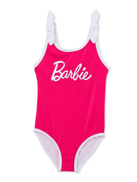 Barbie Character One-Piece Swimsuit (Girl’s, Sizes 12M-5T) - Walmart.com