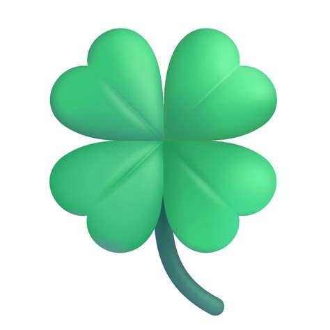 leaf clover  icon fluentui emoji  iconpack microsoft