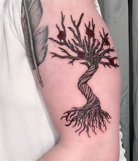 Family Tree Tattoos On Arm