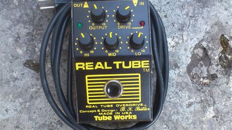 Real Tube Overdrive - Tube Works Real Tube Overdrive - Audiofanzine