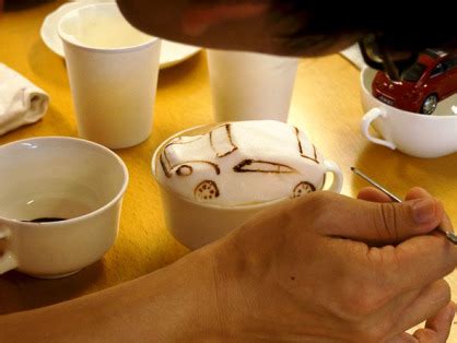 Volkswagen 3D Latte Art | Foodiggity