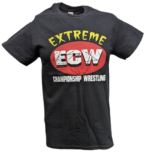ECW Hardcore Wrestling T-Shirt - Warning: Hazardous to Your Health