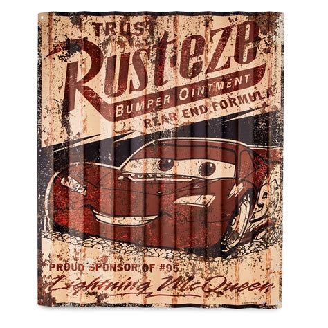 Rust-eze Metal Sign - Cars | shopDisney