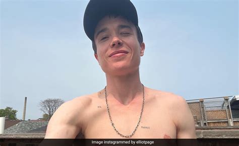 Actor Elliot Page Celebrates "Trans Joy" in New Post - ExBulletin