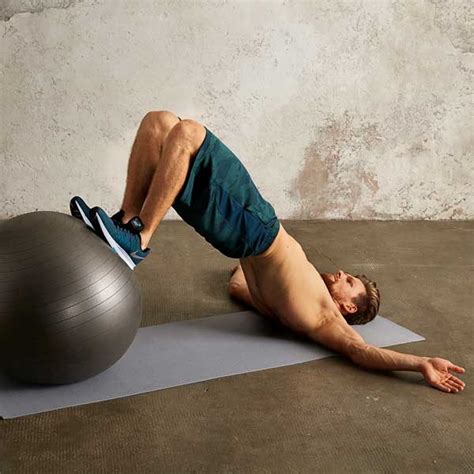 Leg Curls Physioball - GU Fitness