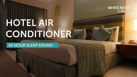 hotel room air conditioner sleep sound  hours black screen youtube