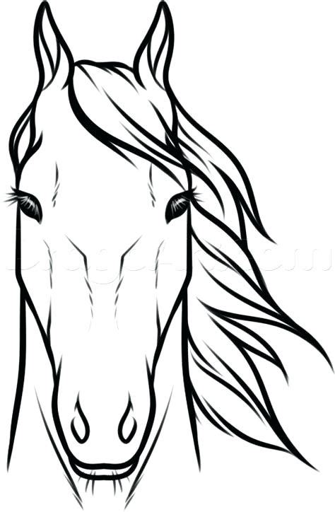 Horse Profile Drawing | Free download on ClipArtMag