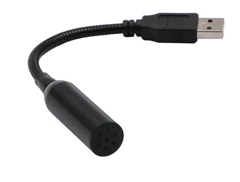 USB Микрофон для Ноутбука на гибкой ножке