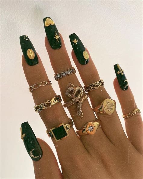 Edgy Nails, Aycrlic Nails, Swag Nails, Stylish Nails, Makeup Nails ...