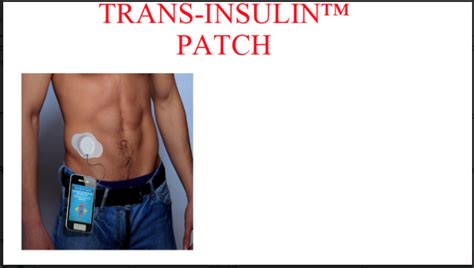 TRANS-INSULIN PATCH – Pioneering Ultrasonic Drug Delivery Systems