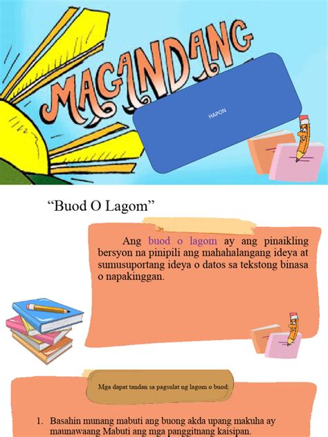 Lagom O Buod | PDF