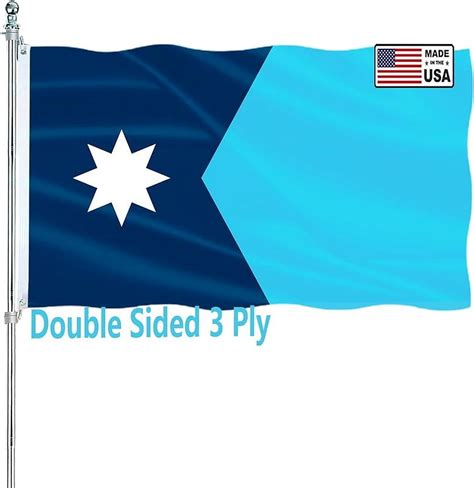 california republic state flag double sided  outdoor heavy duty