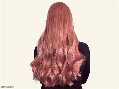 Top 19 Rose Gold Hair Color Ideas Trending in 2019