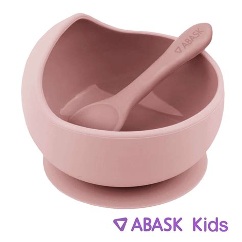 Силиконовая тарелка с ложкой ABASK candyfloss купить по цене 749 ₽ в ...