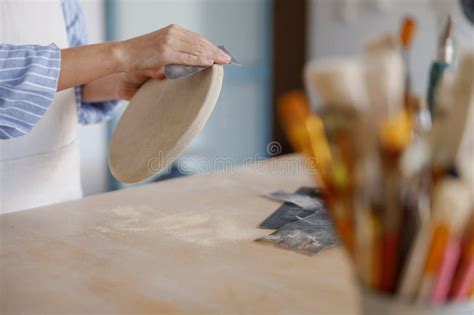Crafting Art a Detailed CloseUp of the Intricate Pottery Making Process ...